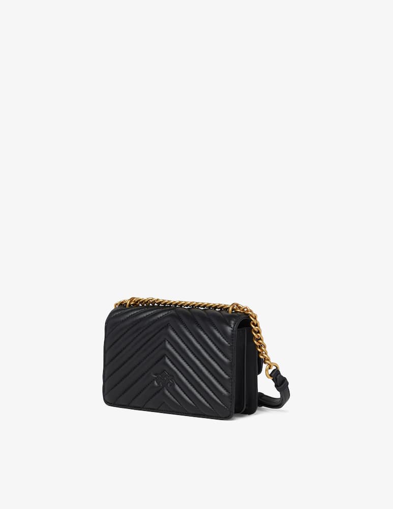 rinascente Pinko Borsa Love one mini chevron