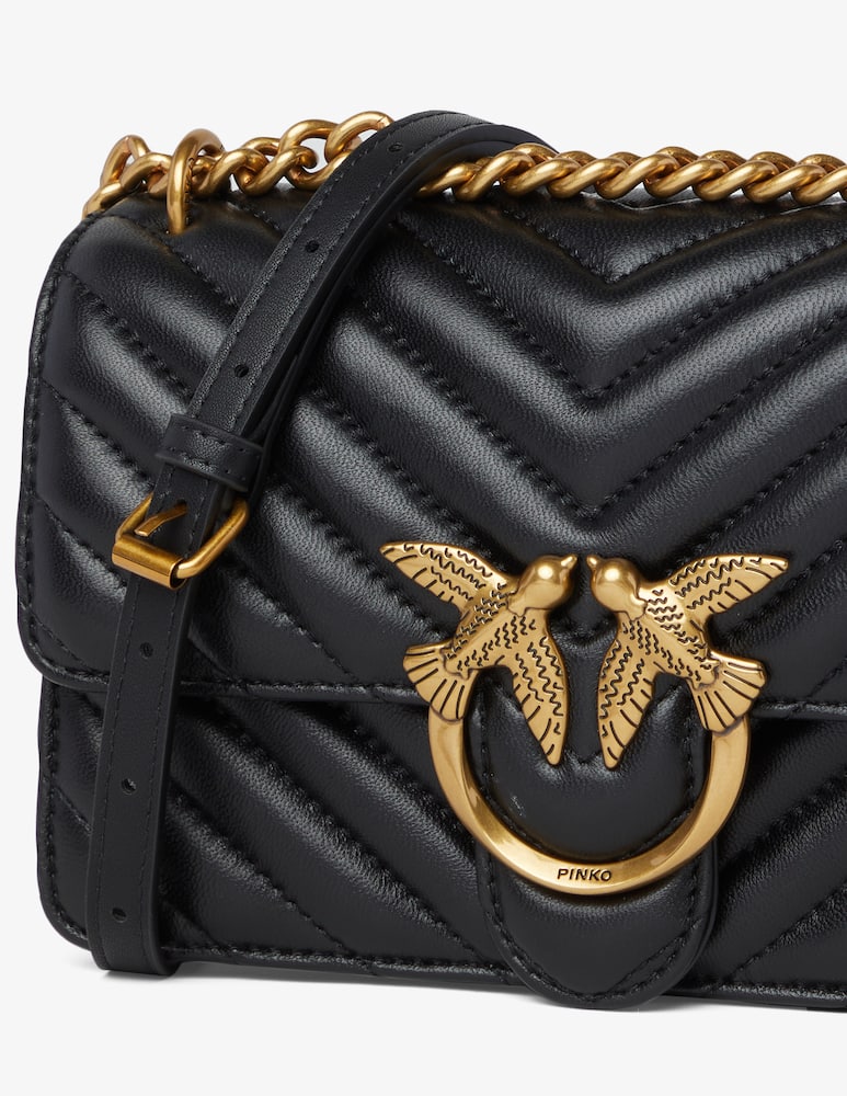 rinascente Pinko Borsa Love one mini chevron