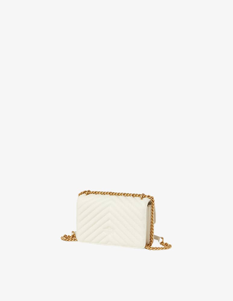 rinascente Pinko Borsa Love one mini chevron