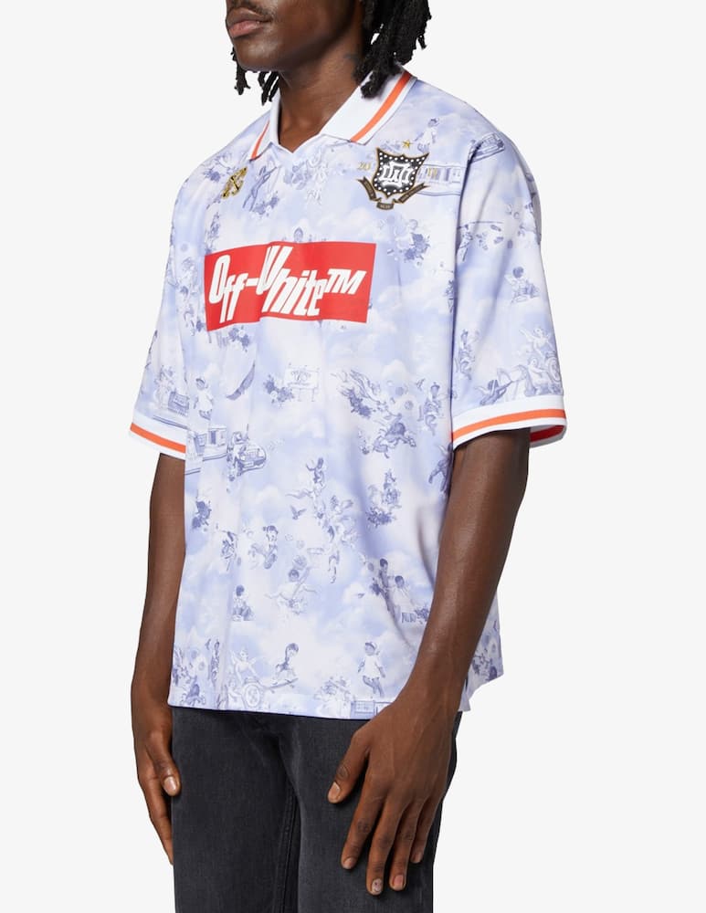 rinascente Off-White Soccer polo t-shirt