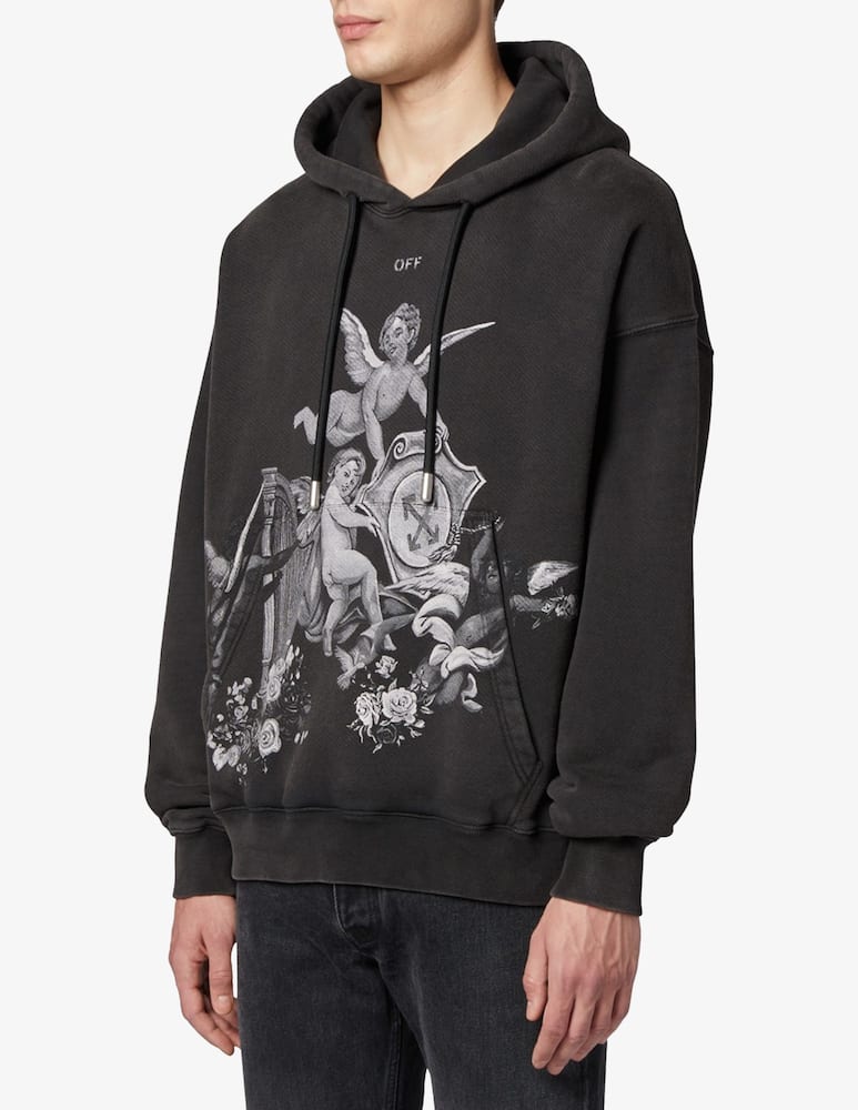 rinascente Off-White Felpa cappuccio putti skate