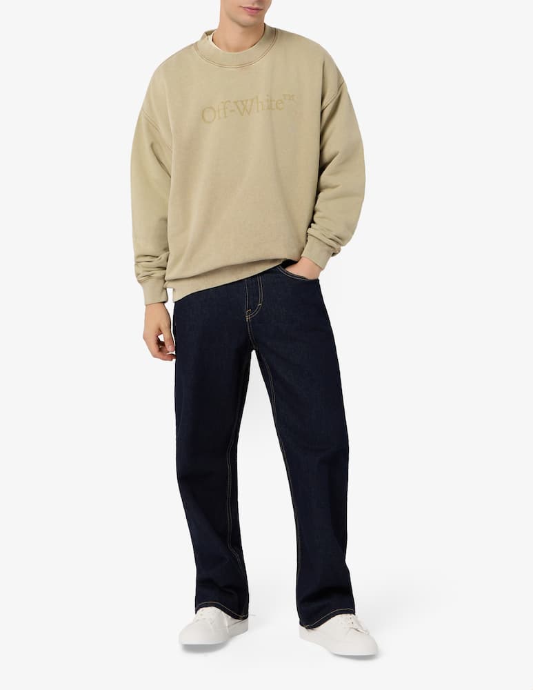 Off-White Felpa girocollo vintage con logo - immagine 2 Off-White Felpa girocollo vintage con logo - immagine 2