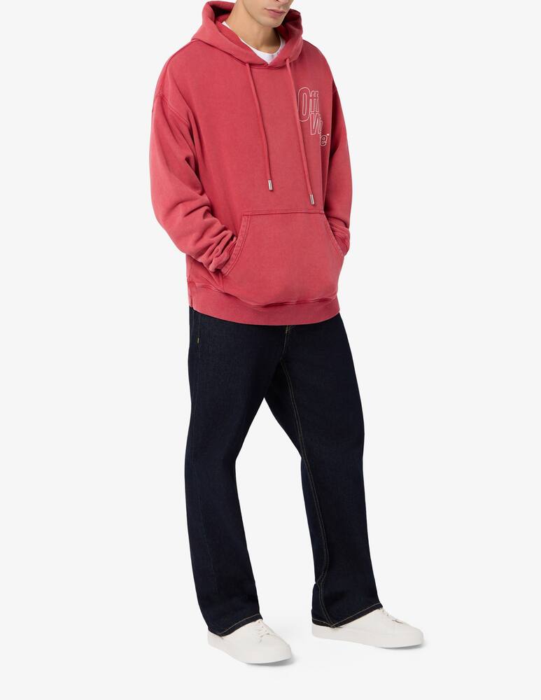 rinascente Off-White Outline arrow skate hoodie