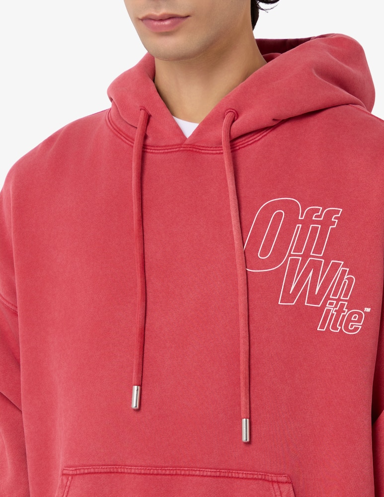 rinascente Off-White Outline arrow skate hoodie