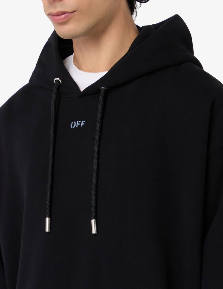 rinascente Off-White Stencil arrow skate hoodie