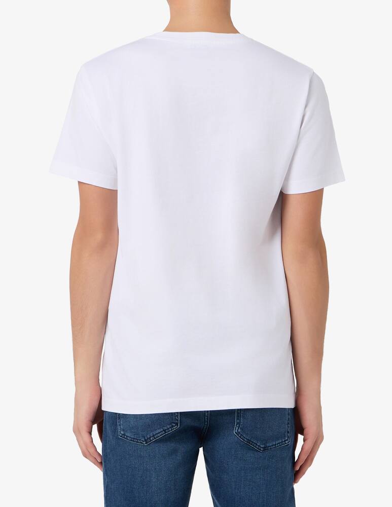 rinascente Off-White T-shirt con logo slim fit