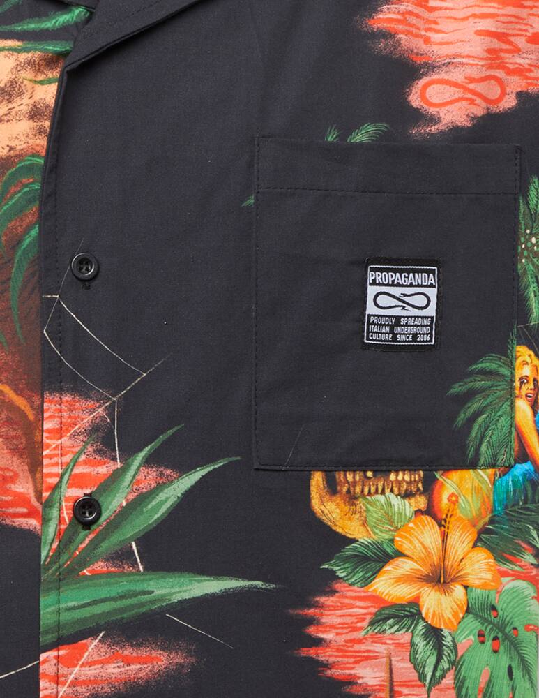 rinascente Propaganda Camicia maniche corte scarful