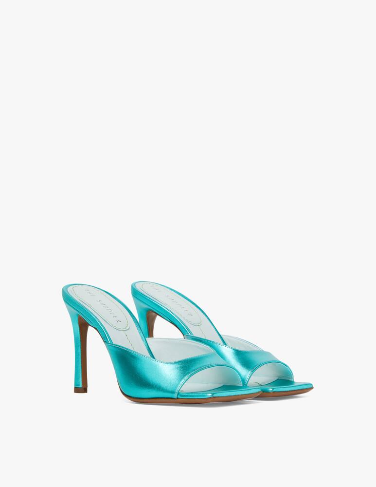 rinascente The Saddler Leather heeled sandals