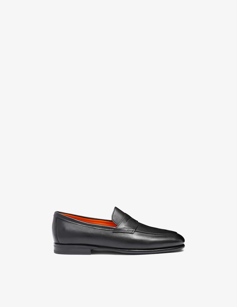 Santoni Penny leather loafers - picture 1 Santoni Penny leather loafers - picture 1