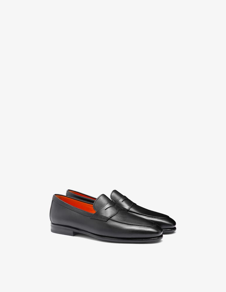 Santoni Penny leather loafers - picture 3 Santoni Penny leather loafers - picture 3