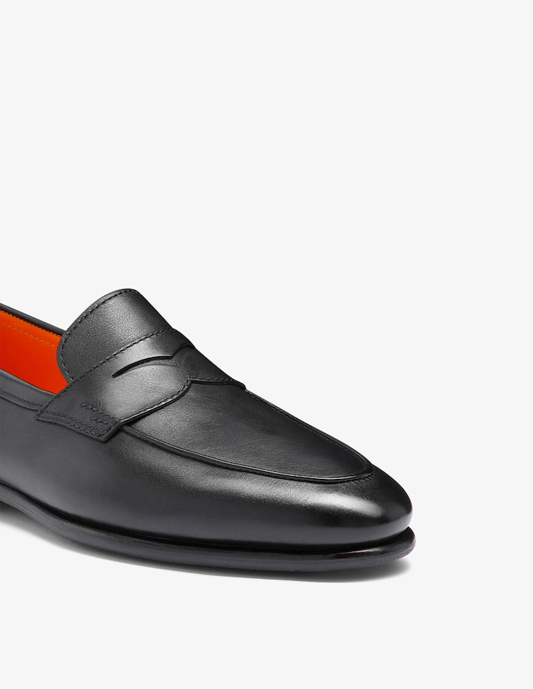 Santoni Penny leather loafers - picture 4 Santoni Penny leather loafers - picture 4