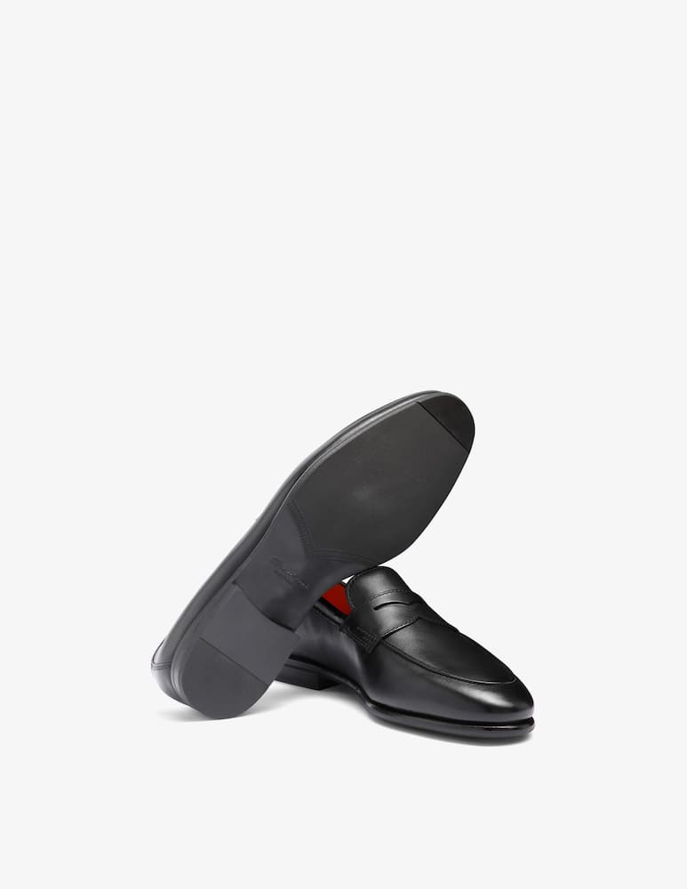 Santoni Penny leather loafers - picture 6 Santoni Penny leather loafers - picture 6