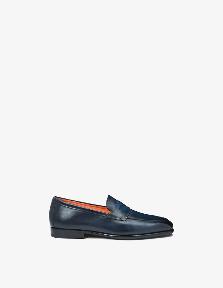 Santoni Penny leather loafers - picture 1 Santoni Penny leather loafers - picture 1