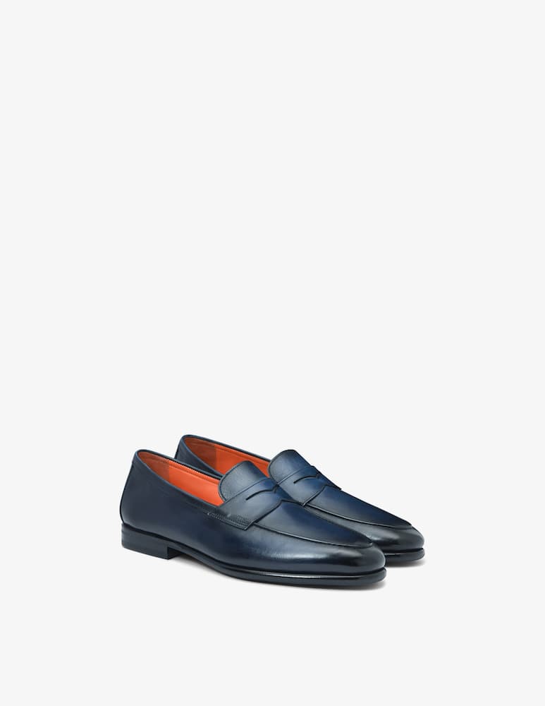 Santoni Penny leather loafers - picture 3 Santoni Penny leather loafers - picture 3