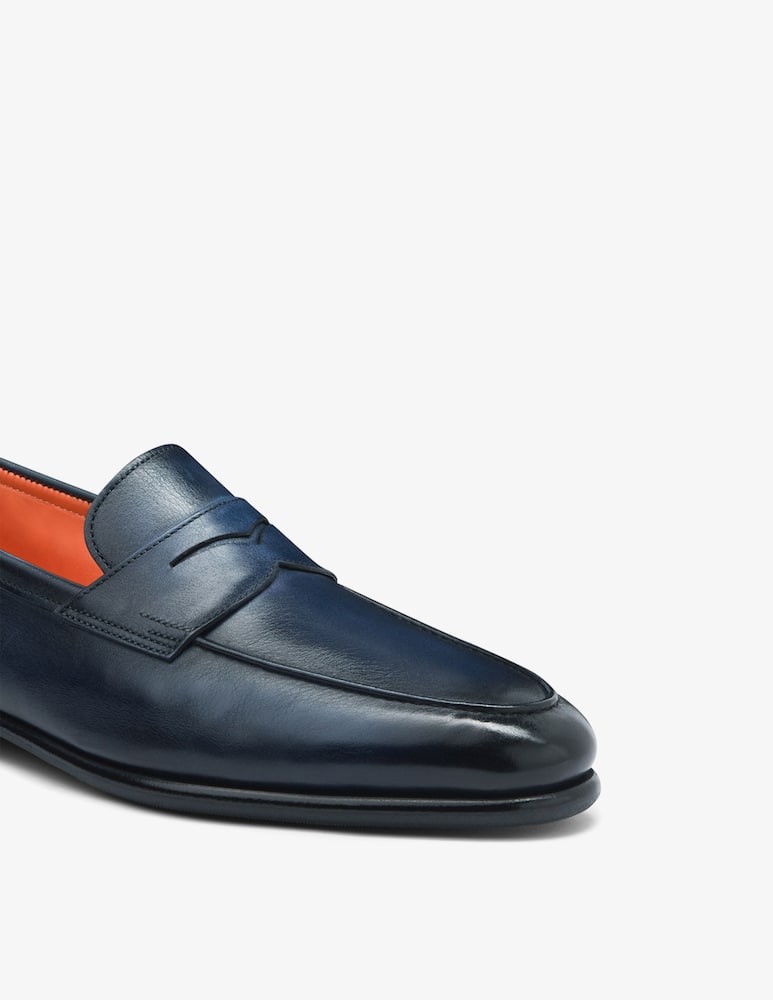 Santoni Penny leather loafers - picture 4 Santoni Penny leather loafers - picture 4