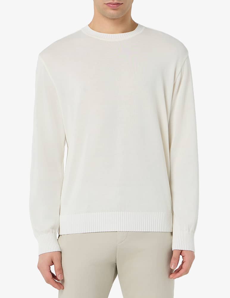 rinascente Paul & Shark Maglia girocollo in fresco cotone