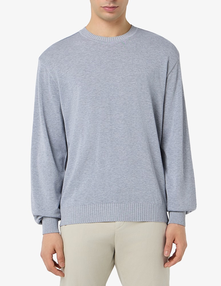 rinascente Paul & Shark Maglia girocollo in fresco cotone