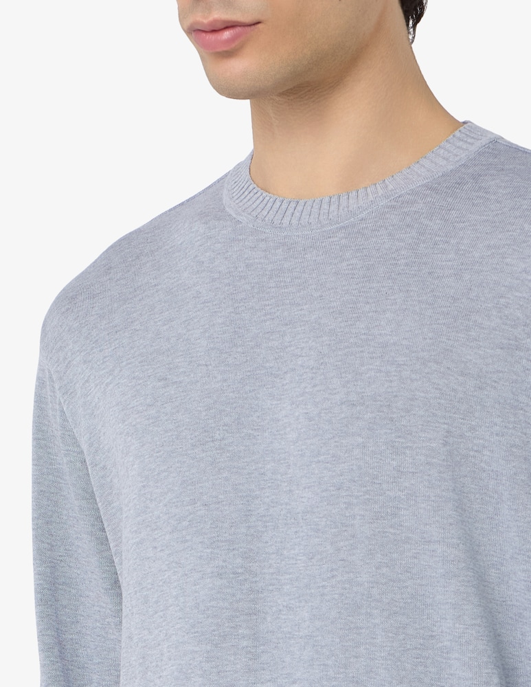 rinascente Paul & Shark Maglia girocollo in fresco cotone