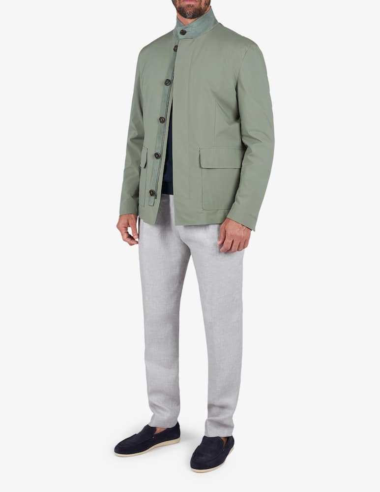 rinascente Paul & Shark Pantaloni una pince con coulisse 100% lino