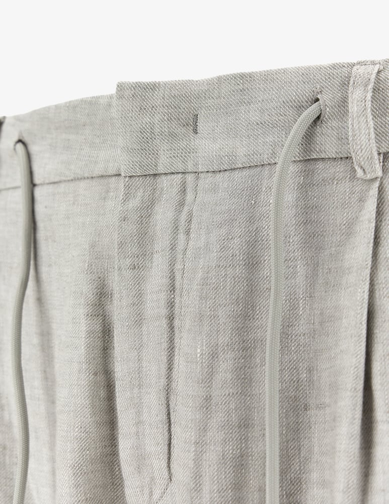 Paul & Shark Drawstring linen trousers - picture 5 Paul & Shark Drawstring linen trousers - picture 5