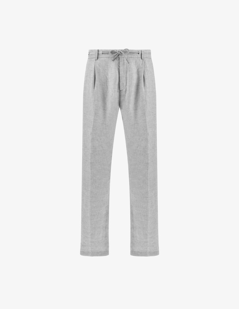 Paul & Shark Drawstring linen trousers - picture 6 Paul & Shark Drawstring linen trousers - picture 6