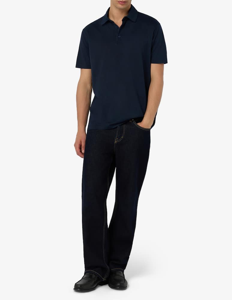 rinascente Paul & Shark Polo in cotone suvine tinto capo