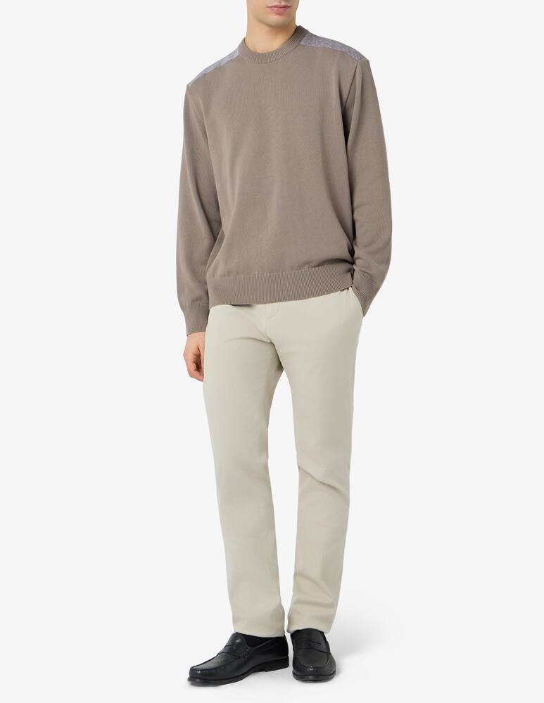 rinascente Paul & Shark Maglia girocollo in fresco cotone