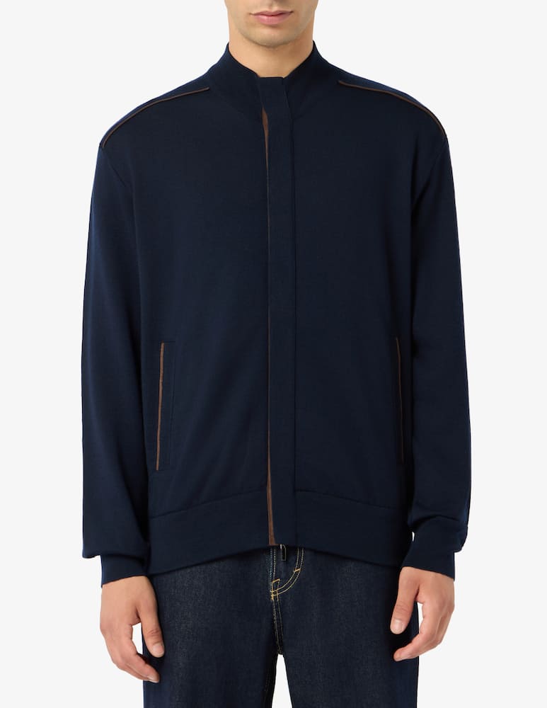 Paul & Shark Wool full-zip cardigan - picture 1