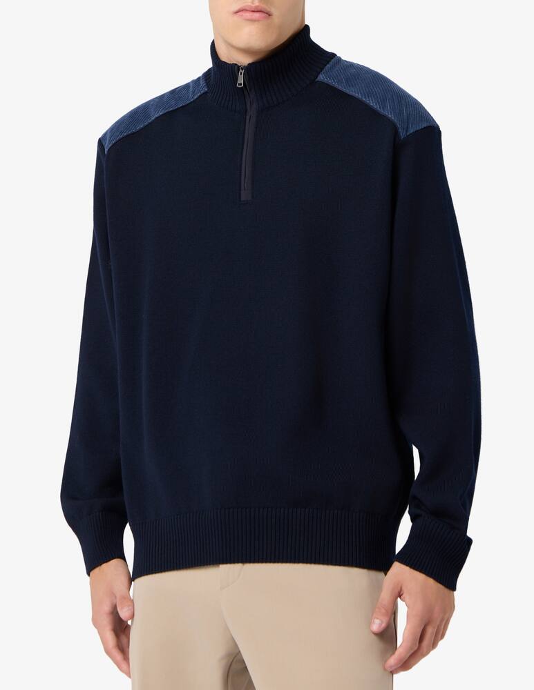 rinascente Paul & Shark Wool half-zip jumper