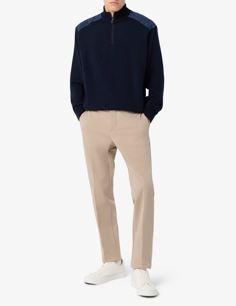 rinascente Paul & Shark Wool half-zip jumper