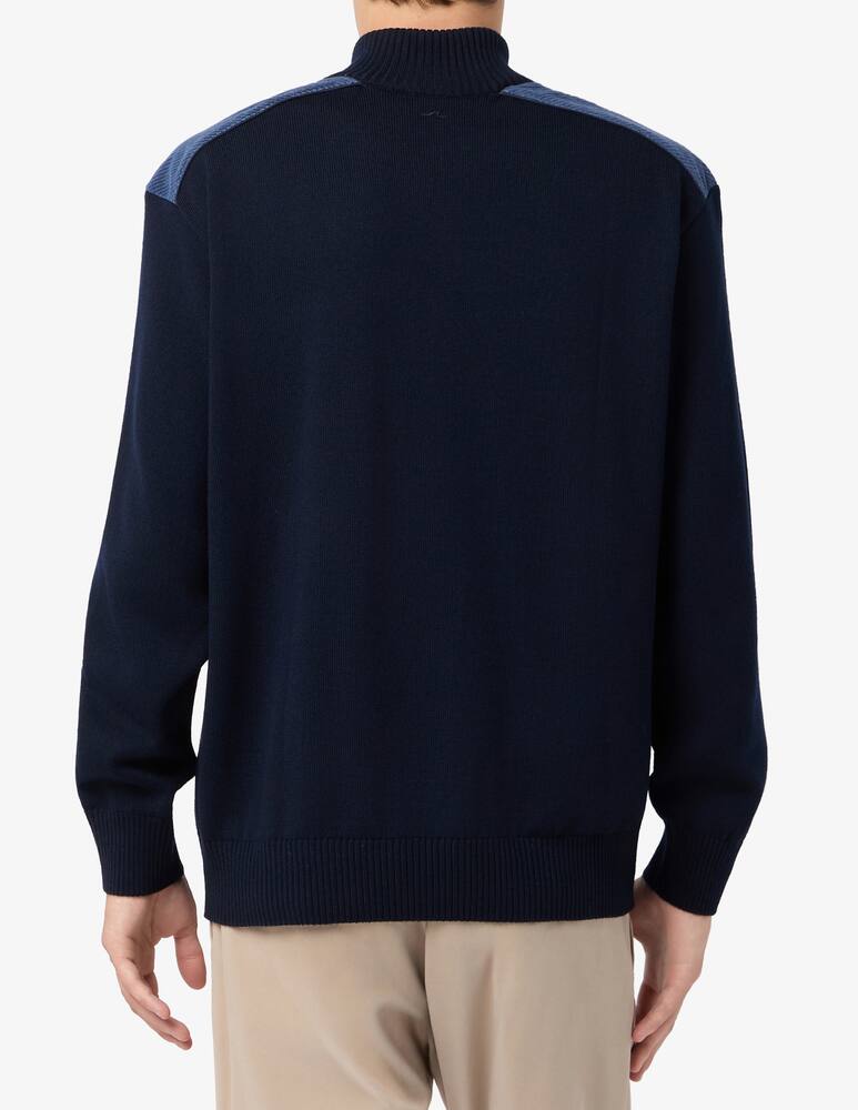 rinascente Paul & Shark Wool half-zip jumper