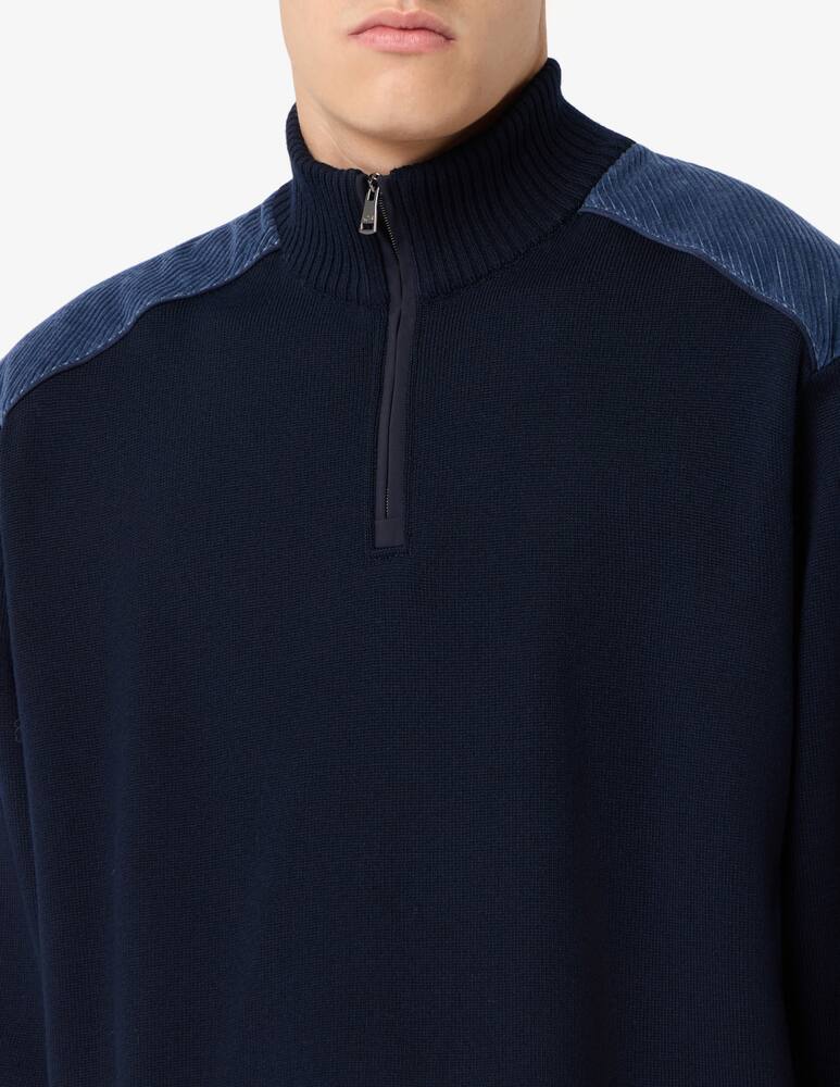 rinascente Paul & Shark Wool half-zip jumper