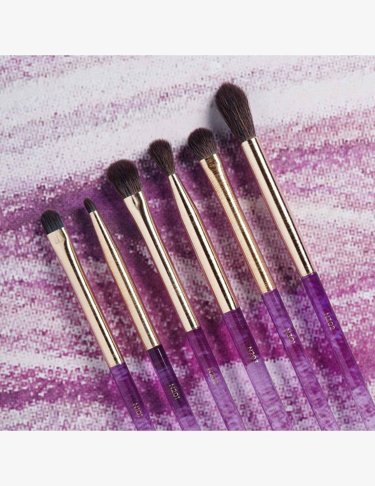 rinascente Nabla Amethyst Detail Eye Brush Set