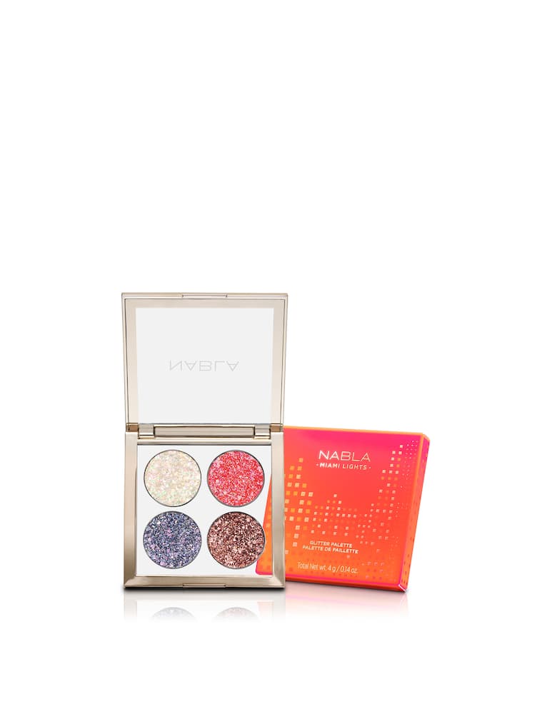 Nabla Miami Lights Glitter Palette - immagine 1 Nabla Miami Lights Glitter Palette - immagine 1