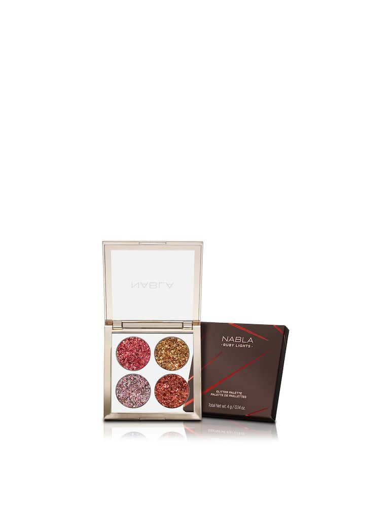 Nabla Ruby Lights Glitter Palette - immagine 3 Nabla Ruby Lights Glitter Palette - immagine 3