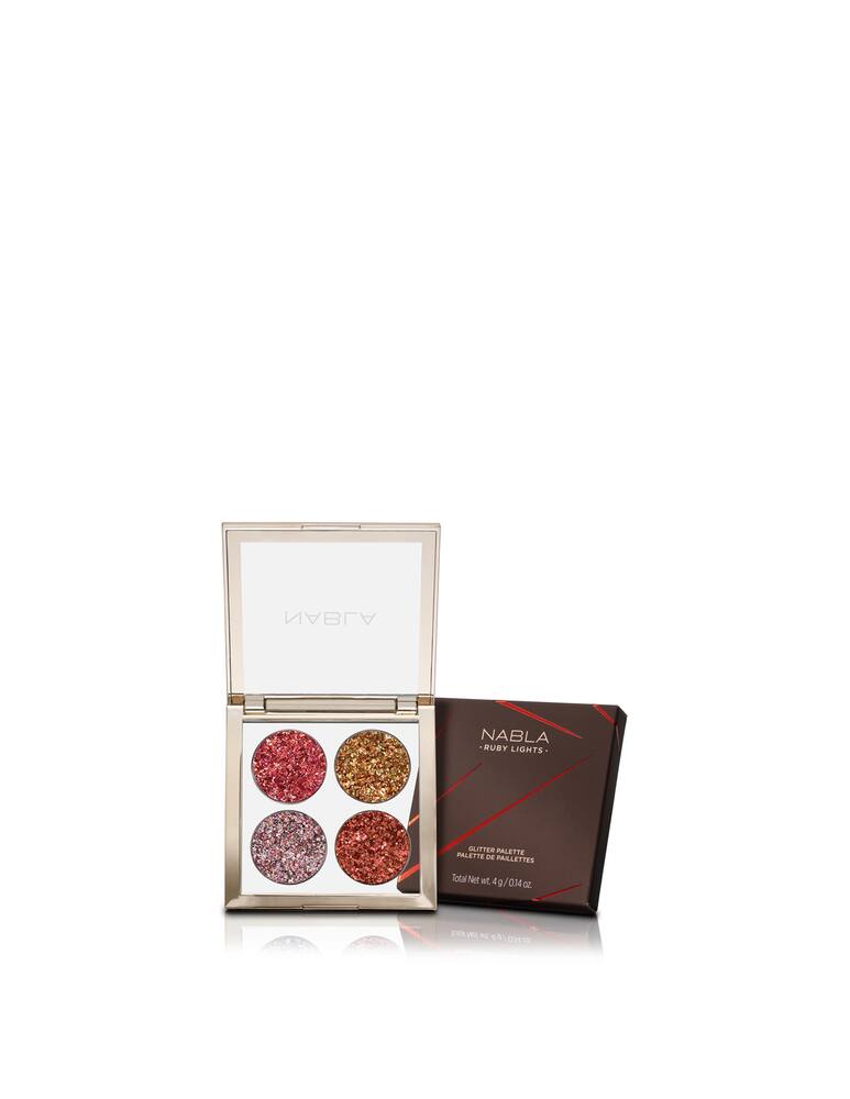 rinascente Nabla Ruby Lights Glitter Palette