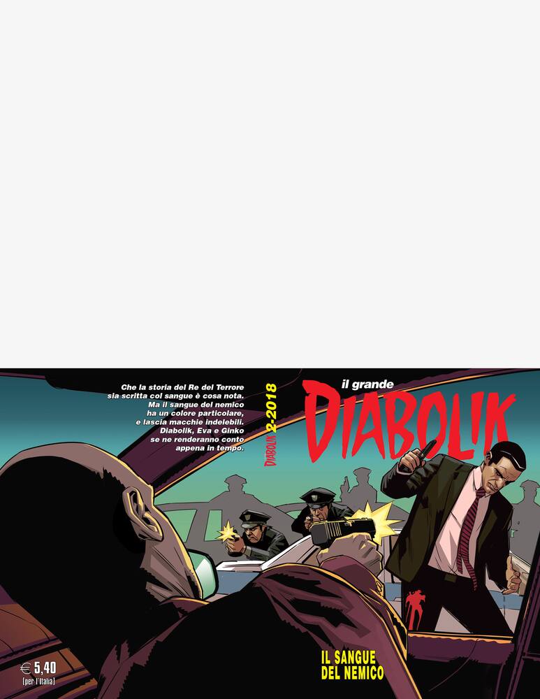 rinascente Diabolik Il Sangue Del Nemico -Il Grande Diabolik 2-2018 - Multicolor