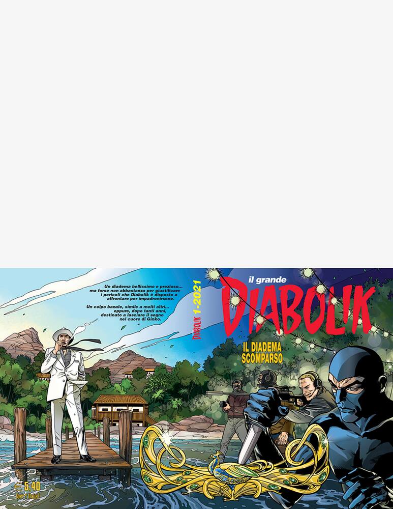 rinascente Diabolik Il Diadema Scomparso - Il Grande Diabolik 1-2021