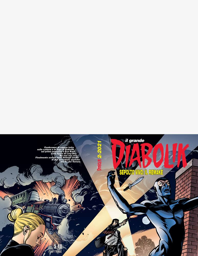 rinascente Diabolik Sepolto Vivo: Il Remake - Il Grande Diabolik 2-2021