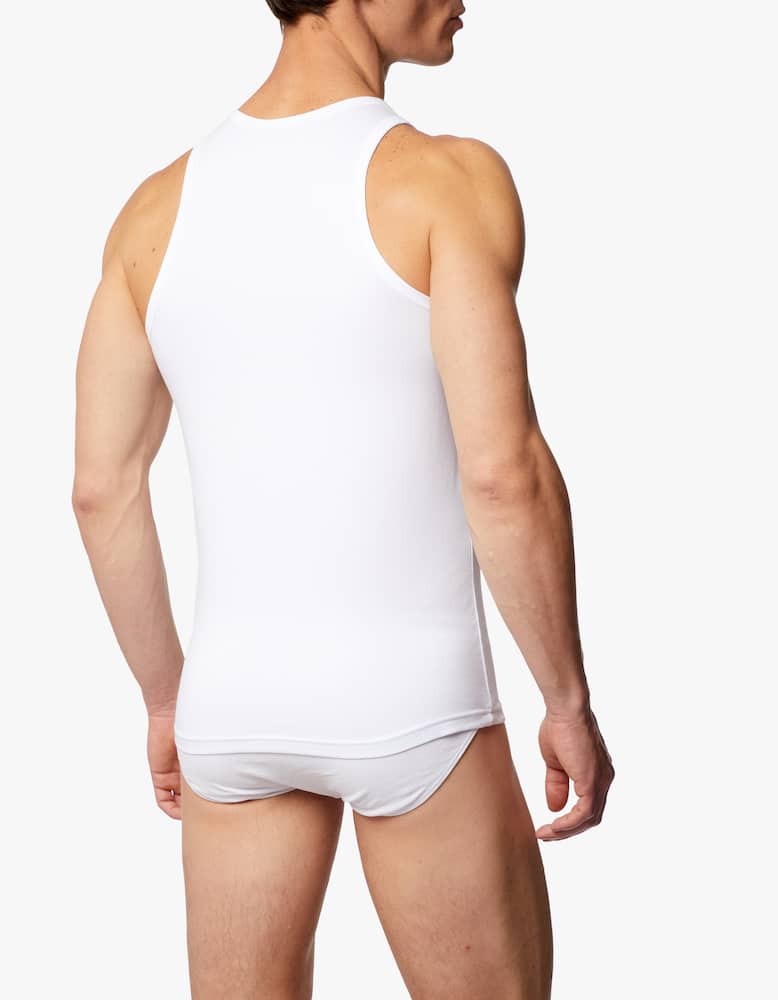 Emporio Armani Canotta in cotone - immagine 3 Emporio Armani Canotta in cotone - immagine 3