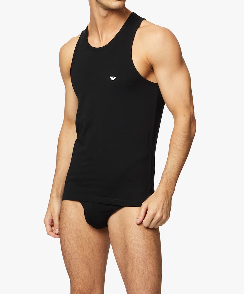 Emporio Armani Canotta in cotone - immagine 2 Emporio Armani Canotta in cotone - immagine 2