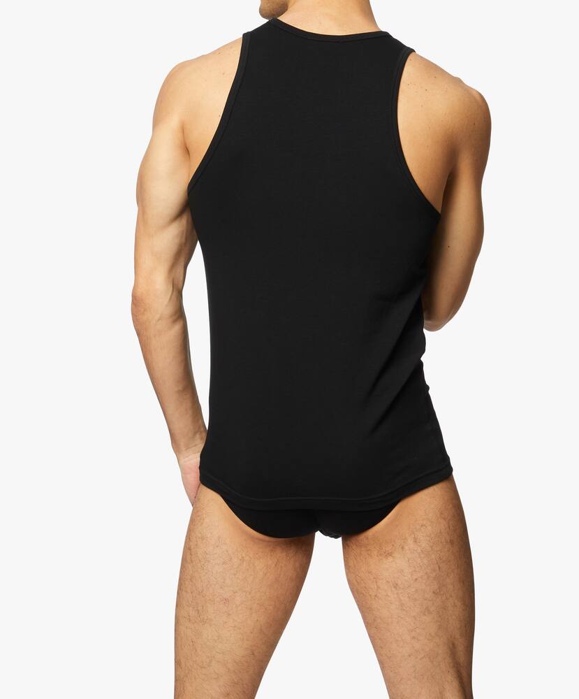 Emporio Armani Canotta in cotone - immagine 3 Emporio Armani Canotta in cotone - immagine 3