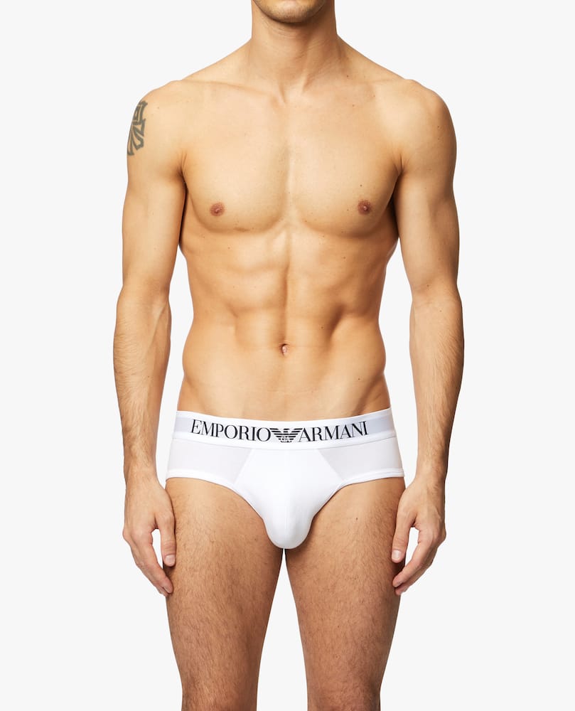 Emporio Armani Slip in cotone - immagine 1 Emporio Armani Slip in cotone - immagine 1