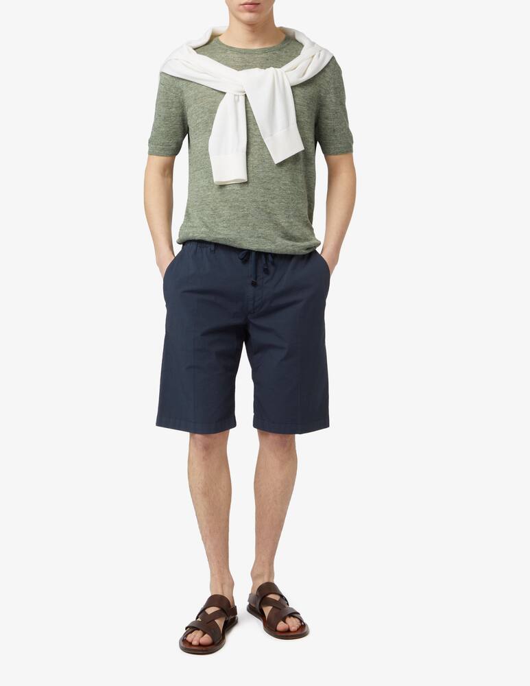 rinascente Cruna Bermuda maui poplin stretch