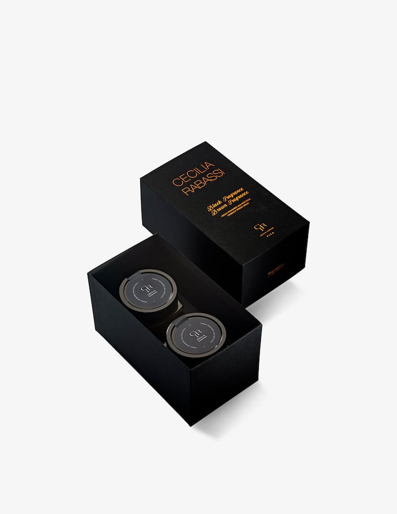 Cecilia Rabassi Box Creme spalmabili alla nocciola Brown e Black Fragrance - immagine 1 Cecilia Rabassi Box Creme spalmabili alla nocciola Brown e Black Fragrance - immagine 1