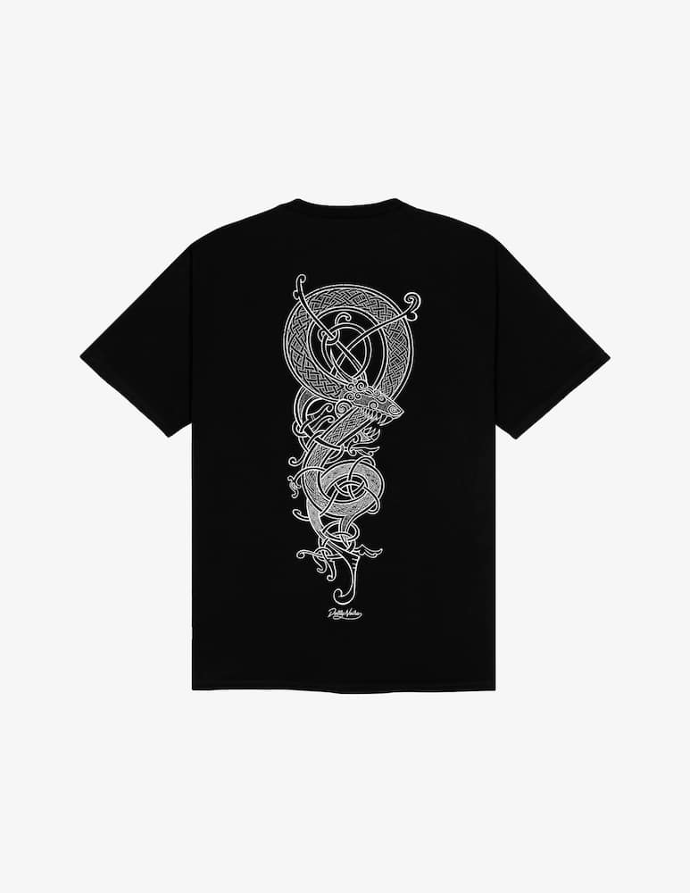 rinascente Dolly Noire Dragon knot t-shirt