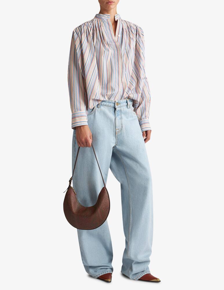 rinascente ETRO Borsa hobo Etro Essential media in Arnica