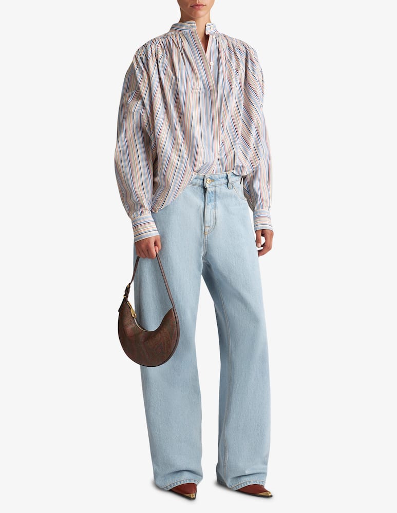 rinascente ETRO Small Etro Essential Arnica hobo bag