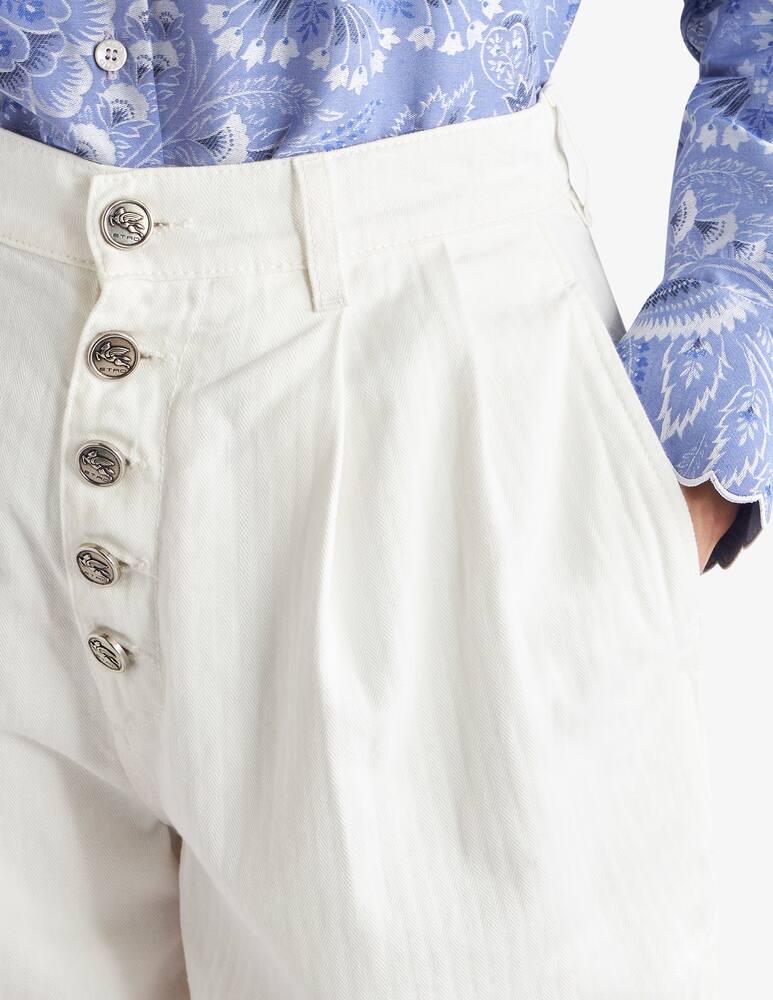 rinascente ETRO Bermuda in cotone con bottoni