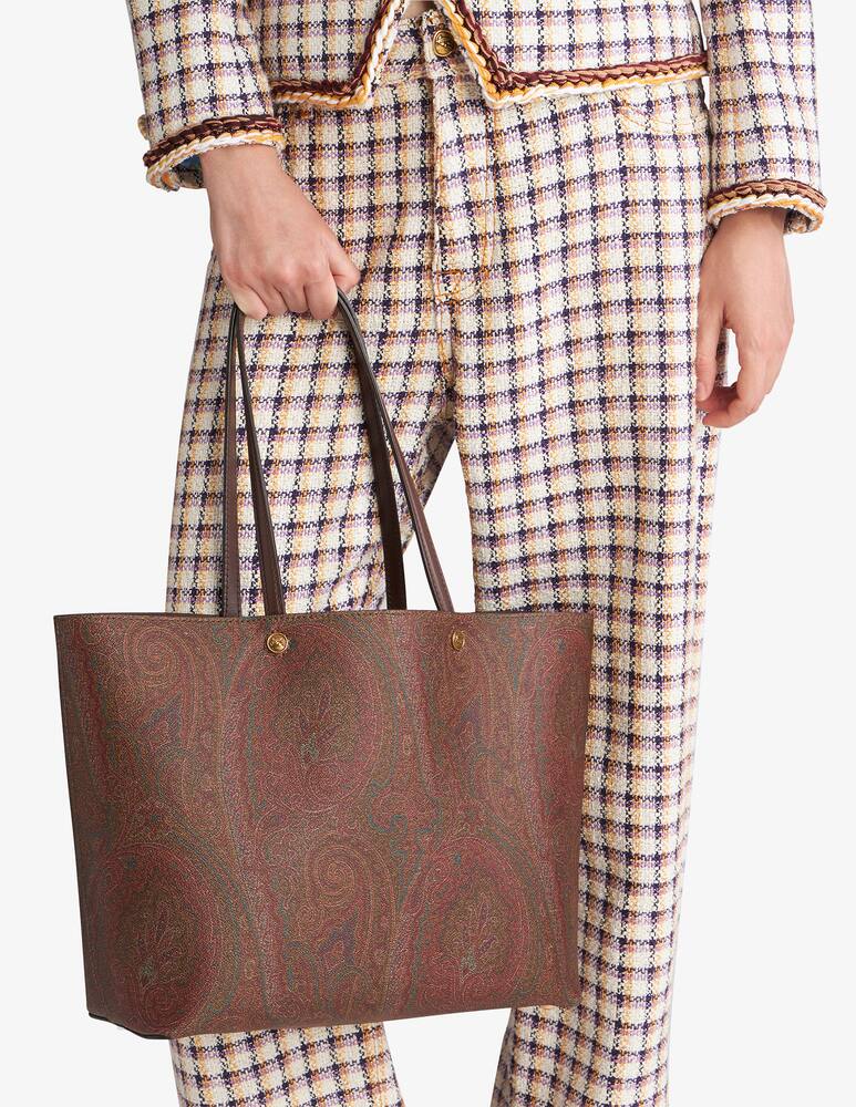 ETRO Borsa grande Etro Essential in Arnica con pochette - immagine 2 ETRO Borsa grande Etro Essential in Arnica con pochette - immagine 2
